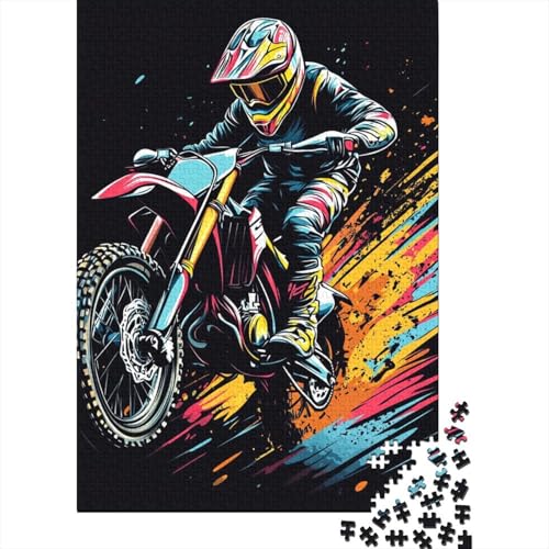 MotoNiedlicher Frosch Puzzle 1000 Teile Schwer Puzzle Spielzeug Lernspiel Impossible Herausforderung Spielzeug Für Erwachsene Und Kinder Ab 14 Jahren 1000pcs (75x50cm) von DHBANEIOK
