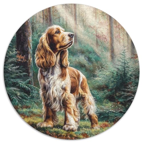 Niedlicher Haustierhund Puzzle 1000 Teile Schwer Puzzle Spielzeug Lernspiel Impossible Herausforderung Spielzeug Für Erwachsene Kinder 1000pcs (67.5x67.5cm) von DHBANEIOK