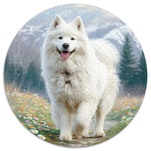 Niedlicher Haustierhund Puzzle 1000 Teile Schwer Puzzle Spielzeug Pädagogisches Spiel Impossible Herausforderung Spielzeug Für Erwachsene Und Kinder in Bewährter 1000pcs (67.5x67.5cm) von DHBANEIOK