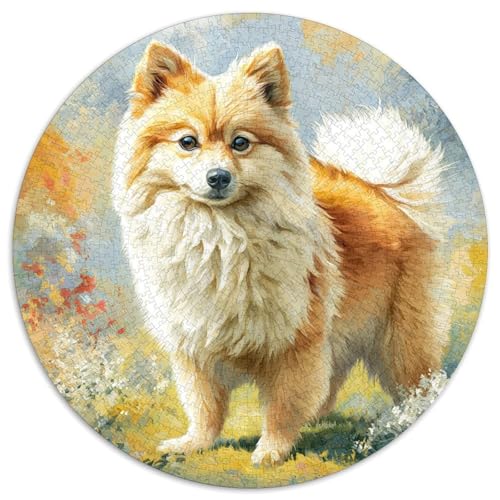 Niedlicher Haustierhund Puzzle 1000 Teile Schwer Puzzle Spielzeug Pädagogisches Spiel Impossible Herausforderungsspielzeug Für Erwachsene Und Kinder Ab 12 Jahren 1000pcs (67.5x67.5cm) von DHBANEIOK
