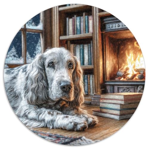 Niedlicher Haustierhund Puzzle 1000-teilige Schwer Puzzle Spielzeug Pädagogisches Spiel Impossible Herausforderung Spielzeug Für Erwachsene Und Kinder Ab 12 Jahren 1000pcs (67.5x67.5cm) von DHBANEIOK