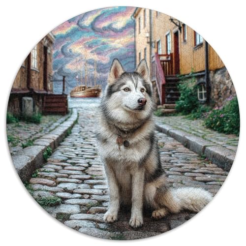 Niedlicher Haustierhund Puzzle 1000-teilige Schwer Puzzle Spielzeug Pädagogisches Spiel Impossible Herausforderung Spielzeug Für Erwachsene Und Kinder Ab 14 Jahren 1000pcs (67.5x67.5cm) von DHBANEIOK