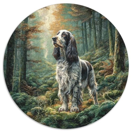 Niedlicher Haustierhund Puzzle 1000-teilige Schwer Puzzle Spielzeug Pädagogisches Spiel Impossible Herausforderung Spielzeug Für Erwachsene Und Kinder in Bewährter 1000pcs (67.5x67.5cm) von DHBANEIOK