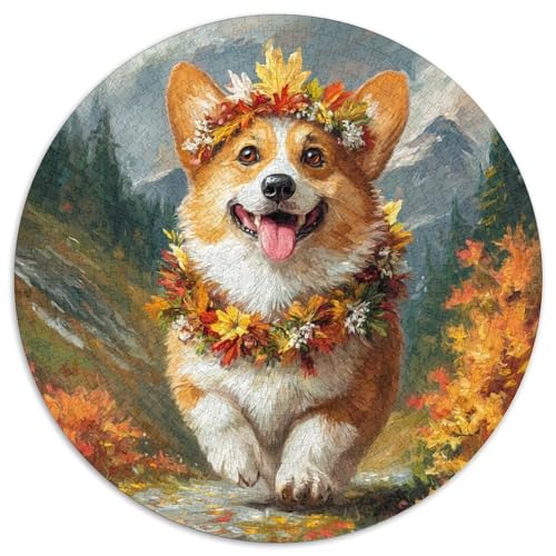 Niedlicher Hund Puzzle 1000 Teile Schwer Puzzle Spielzeug Lernspiel Impossible Herausforderung Spielzeug Für Erwachsene Und Kinder Ab 12 Jahren 1000pcs (67.5x67.5cm) von DHBANEIOK