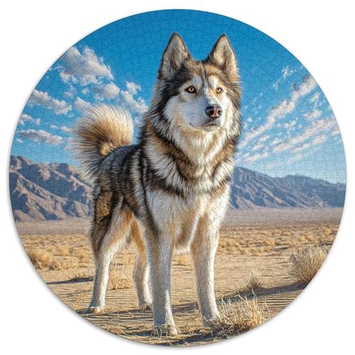 Niedlicher Hund Puzzle 1000 Teile Schwer Puzzle Spielzeug Pädagogisches Spiel Impossible Herausforderung Spielzeug Für Erwachsene Kinder 1000pcs (67.5x67.5cm) von DHBANEIOK