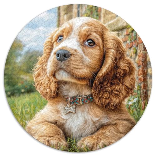 Niedlicher Hund Puzzles 1000 Teile Schwer Puzzle Spielzeug Lernspiel Impossible Herausforderungsspielzeug Für Erwachsene Und Kinder Ab 12 Jahren 1000pcs (67.5x67.5cm) von DHBANEIOK