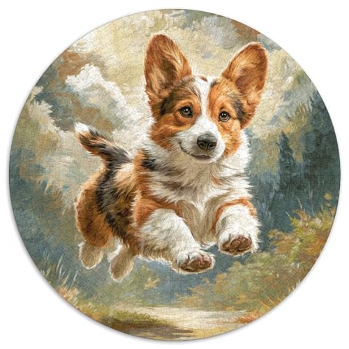 Niedlicher Hund Puzzles 1000 Teile Schwer Puzzle Spielzeug Pädagogisches Spiel Impossible Herausforderung Spielzeug Für Erwachsene Und Kinder in Bewährter 1000pcs (67.5x67.5cm) von DHBANEIOK