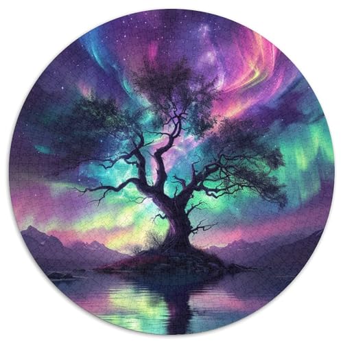 Nordlichter Puzzles 1000 Teile Schwer Puzzle Spielzeug Pädagogisches Spiel Impossible Herausforderung Spielzeug Für Erwachsene Kinder 1000pcs (67.5x67.5cm) von DHBANEIOK