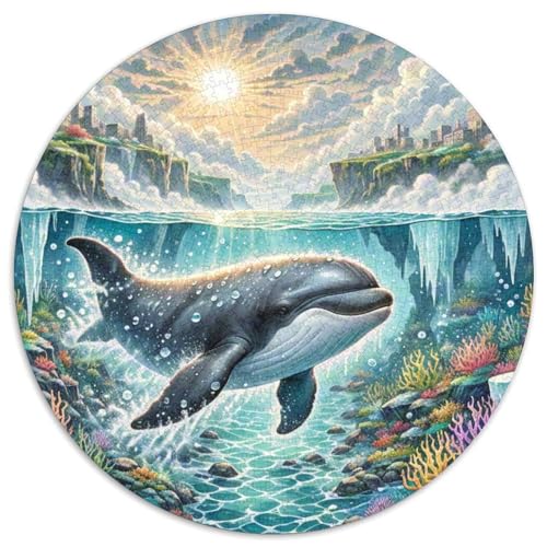 Orca Puzzle 1000-teilige Schwer Puzzle Spielzeug Lernspiel Impossible Herausforderungsspielzeug Für Erwachsene Und Kinder Ab 12 Jahren 1000pcs (67.5x67.5cm) von DHBANEIOK