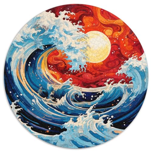 Ozeanwelle Puzzle 1000-teilige Schwer Puzzle Spielzeug Lernspiel Impossible Herausforderung Spielzeug Für Erwachsene Und Kinder Ab 14 Jahren 1000pcs (67.5x67.5cm) von DHBANEIOK