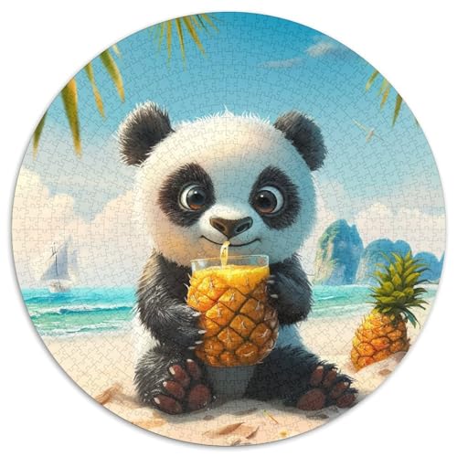 Panda Puzzle 1000 Teile Schwer Puzzle Spielzeug Lernspiel Impossible Herausforderungsspielzeug Für Erwachsene Und Kinder Ab 12 Jahren 1000pcs (67.5x67.5cm) von DHBANEIOK