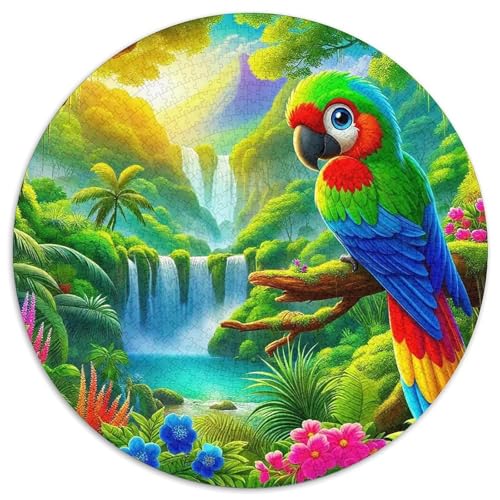 Papagei Puzzle 1000 Teile Schwer Puzzle Spielzeug Lernspiel Impossible Herausforderung Spielzeug Für Erwachsene Kinder 1000pcs (67.5x67.5cm) von DHBANEIOK