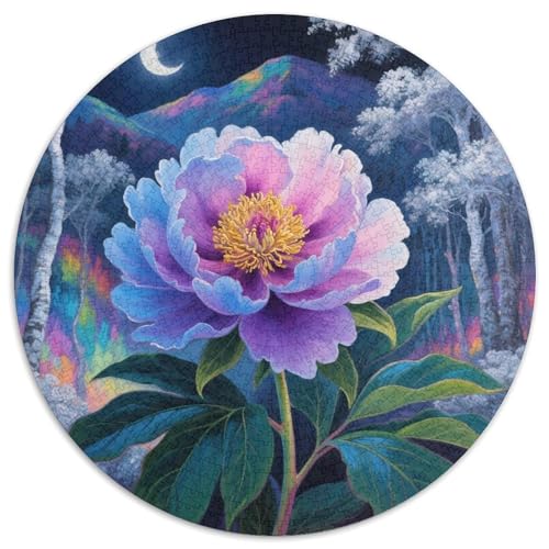 Peony Puzzle 1000 Teile Schwer Puzzle Spielzeug Lernspiel Impossible Herausforderungsspielzeug Für Erwachsene Und Kinder Ab 12 Jahren 1000pcs (67.5x67.5cm) von DHBANEIOK