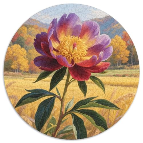Peony Puzzles 1000 Teile Schwer Puzzle Spielzeug Pädagogisches Spiel Impossible Herausforderungsspielzeug Für Erwachsene Kinder 1000pcs (67.5x67.5cm) von DHBANEIOK