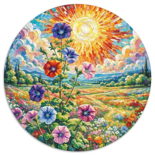 Petunia Hybride Puzzle 1000-teilige Schwer Puzzle Spielzeug Lernspiel Impossible Herausforderungsspielzeug Für Erwachsene Kinder 1000pcs (67.5x67.5cm) von DHBANEIOK