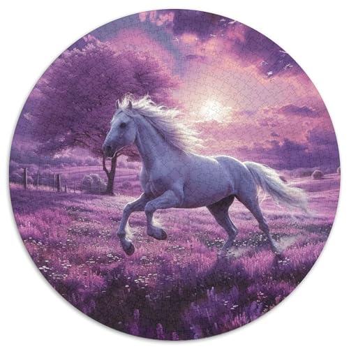 Pferd Puzzle 1000 Teile Schwer Puzzle Spielzeug Lernspiel Impossible Herausforderungsspielzeug Für Erwachsene Und Kinder Ab 12 Jahren 1000pcs (67.5x67.5cm) von DHBANEIOK
