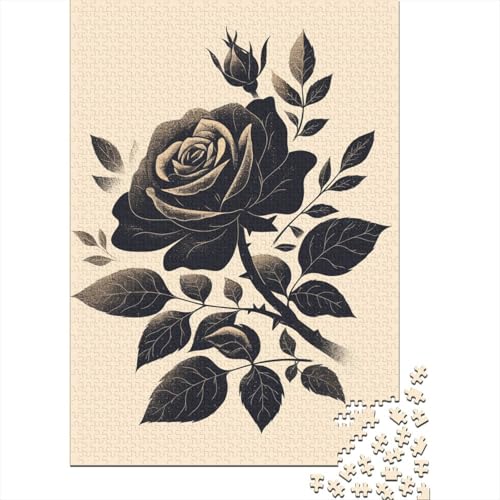 Pflanzenblumen Puzzle 1000 Teile Schwer Puzzle Spielzeug Lernspiel Impossible Herausforderungsspielzeug Für Erwachsene Und Kinder Ab 14 Jahren 1000pcs (75x50cm) von DHBANEIOK