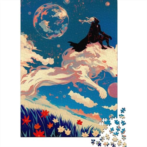 Pflanzenblumen Puzzle 1000-teilige Schwer Puzzle Spielzeug Pädagogisches Spiel Impossible Herausforderungsspielzeug Für Erwachsene Kinder 1000pcs (75x50cm) von DHBANEIOK