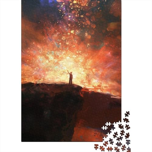 Pflanzenblumen Puzzles 1000 Teile Schwer Puzzle Spielzeug Lernspiel Impossible Herausforderungsspielzeug Für Erwachsene Kinder 1000pcs (75x50cm) von DHBANEIOK
