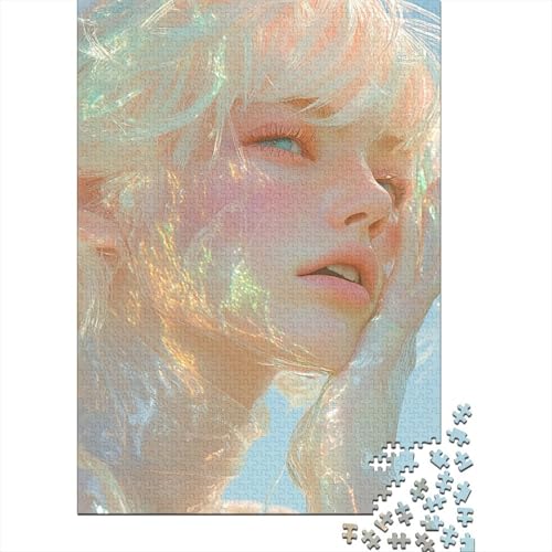 Pflanzenblumen Puzzles 1000 Teile Schwer Puzzle Spielzeug Lernspiel Impossible Herausforderungsspielzeug Für Erwachsene Kinder 1000pcs (75x50cm) von DHBANEIOK
