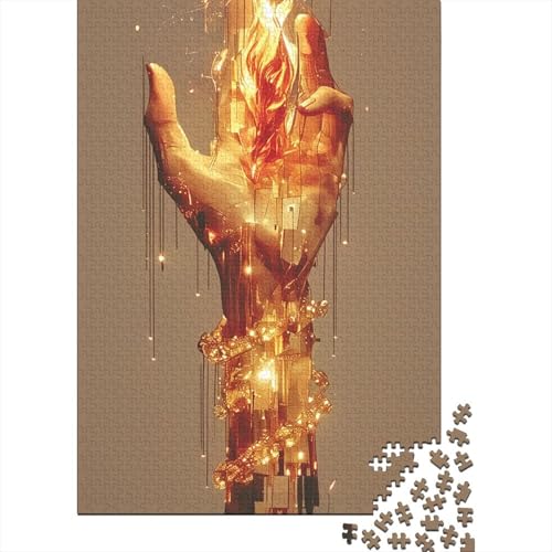 Pflanzenblumen Puzzles 1000 Teile Schwer Puzzle Spielzeug Pädagogisches Spiel Impossible Herausforderungsspielzeug Für Erwachsene Kinder 1000pcs (75x50cm) von DHBANEIOK