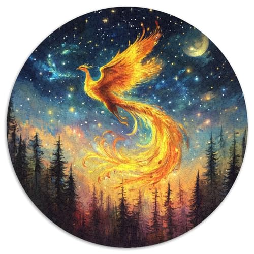Phoenix Puzzles 1000 Teile Schwer Puzzle Spielzeug Pädagogisches Spiel Impossible Herausforderung Spielzeug Für Erwachsene Kinder 1000pcs (67.5x67.5cm) von DHBANEIOK