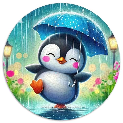 Pinguin Puzzle 1000 Teile Schwer Puzzle Spielzeug Lernspiel Impossible Herausforderung Spielzeug Für Erwachsene Kinder 1000pcs (67.5x67.5cm) von DHBANEIOK