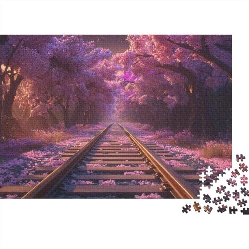 Reisfeld Puzzles 1000 Teile Schwer Puzzle Spielzeug Lernspiel Impossible Herausforderungsspielzeug Für Erwachsene Und Kinder Ab 14 Jahren 1000pcs (75x50cm) von DHBANEIOK