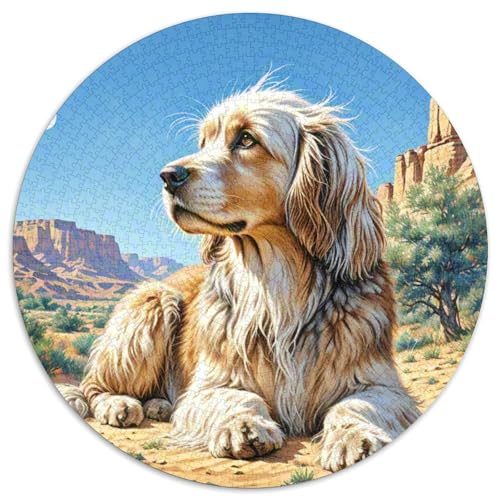 Saluki Puzzle 1000-teilige Schwer Puzzle Spielzeug Lernspiel Impossible Herausforderungsspielzeug Für Erwachsene Und Kinder Ab 14 Jahren 1000pcs (67.5x67.5cm) von DHBANEIOK
