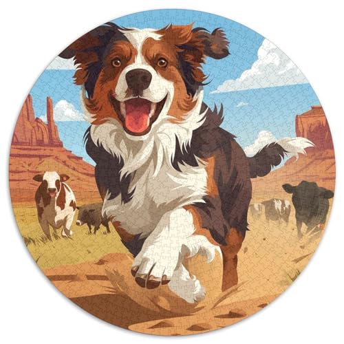 SchafeHund Puzzle 1000 Teile Schwer Puzzle Spielzeug Lernspiel Impossible Herausforderungsspielzeug Für Erwachsene Kinder 1000pcs (67.5x67.5cm) von DHBANEIOK