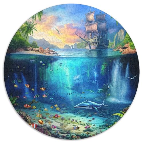 Segelboot Puzzle 1000 Teile Schwer Puzzle Spielzeug Lernspiel Impossible Herausforderung Spielzeug Für Erwachsene Und Kinder Ab 12 Jahren 1000pcs (67.5x67.5cm) von DHBANEIOK