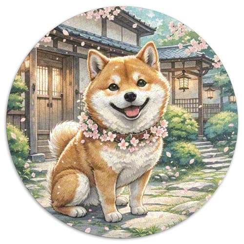 Shiba Inu Puzzle 1000-teilige Schwer Puzzle Spielzeug Lernspiel Impossible Herausforderung Spielzeug Für Erwachsene Und Kinder in Bewährter 1000pcs (67.5x67.5cm) von DHBANEIOK