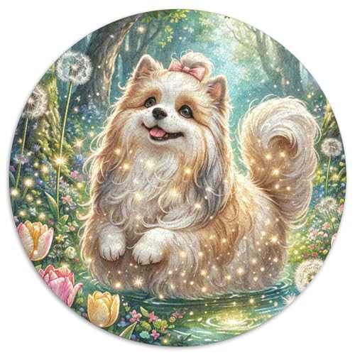 Shih Tzu Puzzle 1000-teilige Schwer Puzzle Spielzeug Pädagogisches Spiel Impossible Herausforderungsspielzeug Für Erwachsene Und Kinder in Bewährter 1000pcs (67.5x67.5cm) von DHBANEIOK
