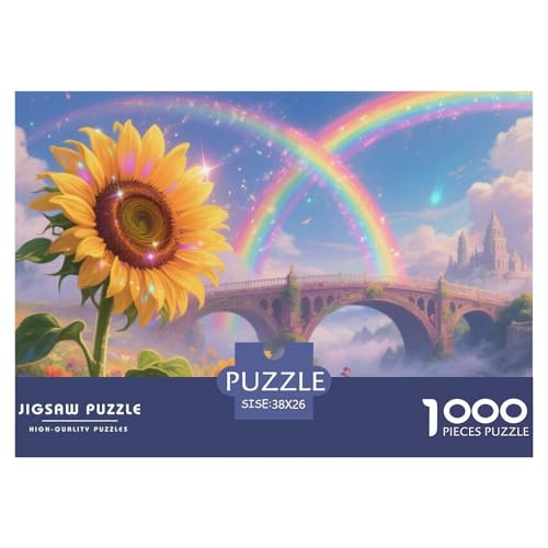Sonnenblumen Puzzle 1000 Teile Schwer Puzzle Spielzeug Lernspiel Impossible Herausforderungsspielzeug Für Erwachsene Und Kinder Ab 12 Jahren 38x26cm/1000pcs Sonnenblumen Puzzle 1000 Teile Schwer Puzzle Spielzeug Lernspiel Impossible Herausforderungsspielzeug Für Erwachsene Und Kinder Ab 12 Jahren 38x26cm/1000pcs von DHBANEIOK