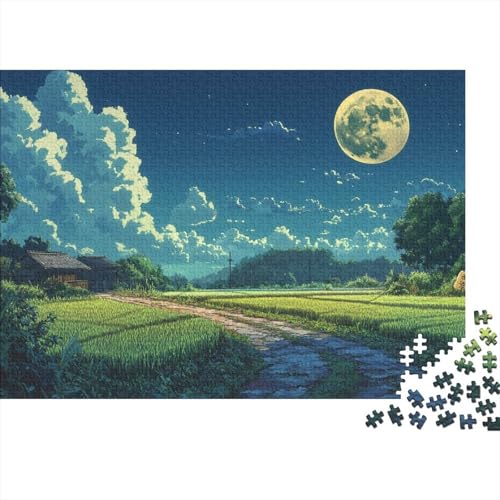 Sonnenfinsternis Puzzles 1000 Teile Schwer Puzzle Spielzeug Pädagogisches Spiel Impossible Herausforderungsspielzeug Für Erwachsene Kinder 1000pcs (75x50cm) von DHBANEIOK