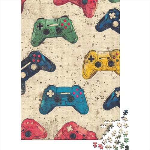 Spiel Puzzles 1000 Teile Schwer Puzzle Spielzeug Pädagogisches Spiel Impossible Herausforderungsspielzeug Für Erwachsene Kinder 1000pcs (75x50cm) von DHBANEIOK