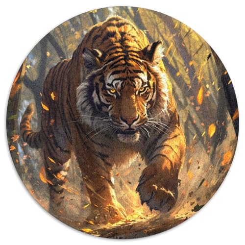 Tiger Puzzle 1000 Teile Schwer Puzzle Spielzeug Pädagogisches Spiel Impossible Herausforderungsspielzeug Für Erwachsene Kinder 1000pcs (67.5x67.5cm) von DHBANEIOK