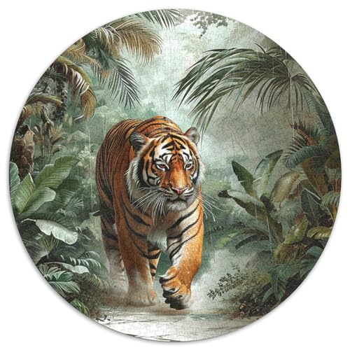 Tiger Puzzle 1000-teilige Schwer Puzzle Spielzeug Lernspiel Impossible Herausforderung Spielzeug Für Erwachsene Kinder 1000pcs (67.5x67.5cm) von DHBANEIOK