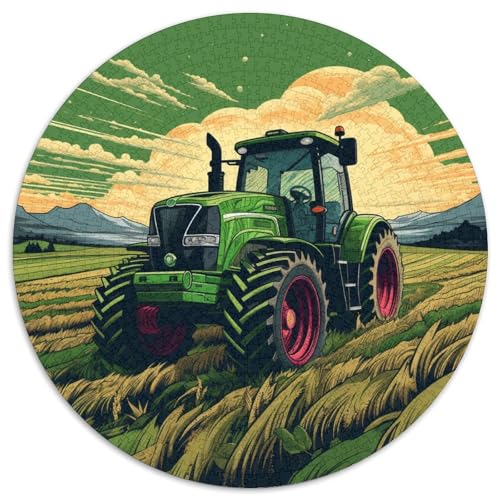 Traktor Puzzle 1000 Teile Schwer Puzzle Spielzeug Lernspiel Impossible Herausforderungsspielzeug Für Erwachsene Und Kinder in Bewährter 1000pcs (67.5x67.5cm) von DHBANEIOK