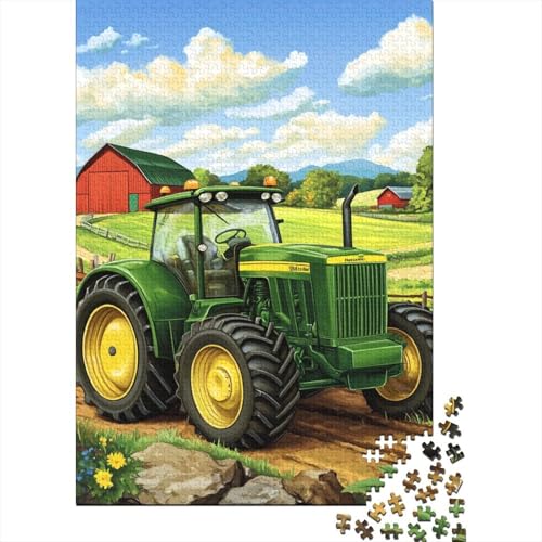 Traktor Puzzles 1000 Teile Schwer Puzzle Spielzeug Pädagogisches Spiel Impossible Herausforderung Spielzeug Für Erwachsene Und Kinder Ab 12 Jahren 1000pcs (75x50cm) von DHBANEIOK
