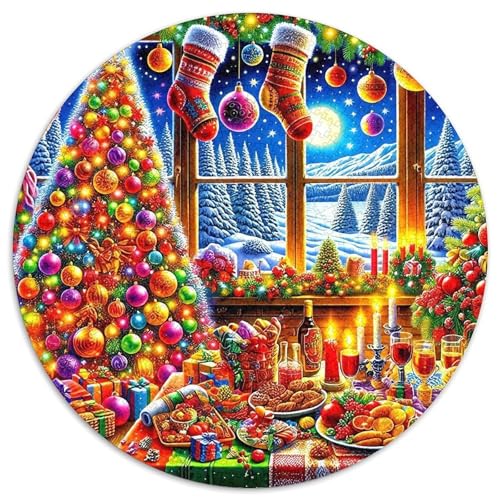 Weihnachtsmann Puzzle 1000 Teile Schwer Puzzle Spielzeug Lernspiel Impossible Herausforderungsspielzeug Für Erwachsene Und Kinder Ab 14 Jahren 1000pcs (67.5x67.5cm) von DHBANEIOK