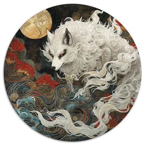 Wolf Puzzle 1000 Teile Schwer Puzzle Spielzeug Pädagogisches Spiel Impossible Herausforderungsspielzeug Für Erwachsene Kinder 1000pcs (67.5x67.5cm) von DHBANEIOK