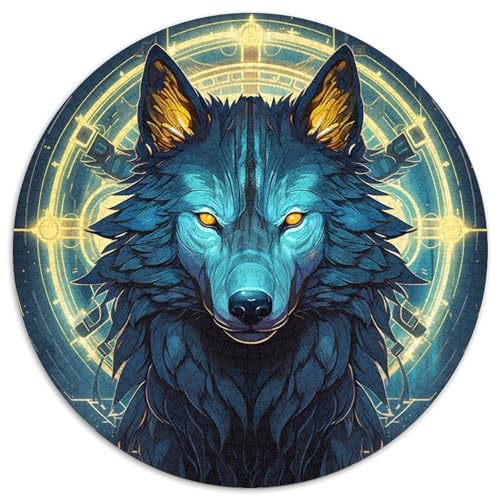 Wolf Puzzles 1000 Teile Schwer Puzzle Spielzeug Lernspiel Impossible Herausforderung Spielzeug Für Erwachsene Kinder 1000pcs (67.5x67.5cm) von DHBANEIOK