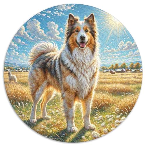 Zentralasiatischer Hirtenhund Puzzle 1000-teilige Schwer Puzzle Spielzeug Lernspiel Impossible Herausforderung Spielzeug Für Erwachsene Und Kinder Ab 14 Jahren 1000pcs (67.5x67.5cm) von DHBANEIOK