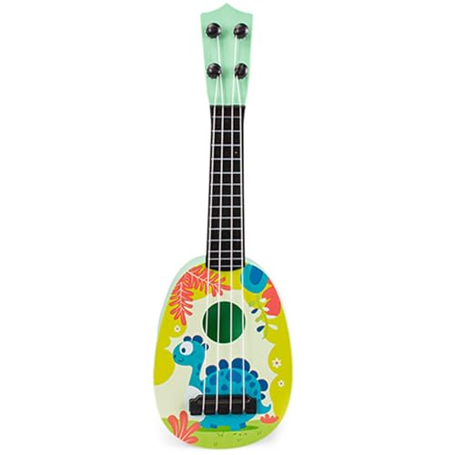 1 Stück Kindergitarre, Mini-Rundkopfgitarre, Geigenspielzeug, Kindergitarrenspielzeug, verstellbare Saitengitarre, Ukulele-Spielzeug von DHSBGWSX