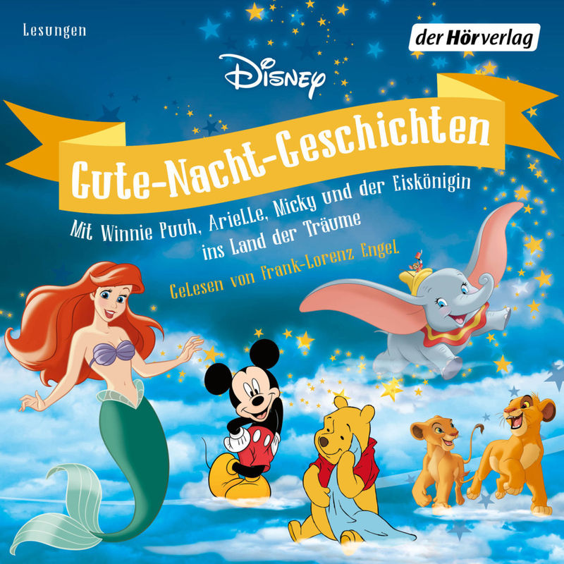 Gute-Nacht-Geschichten (Disney),1 Audio-CD von DHV Der HörVerlag