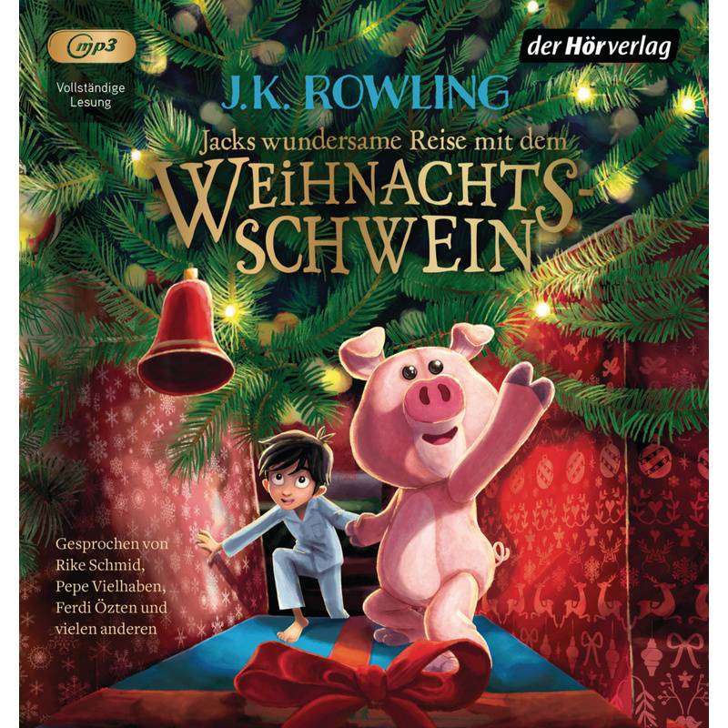 Jacks wundersame Reise mit dem Weihnachtsschwein,1 Audio-CD, 1 MP3 von DHV Der HörVerlag