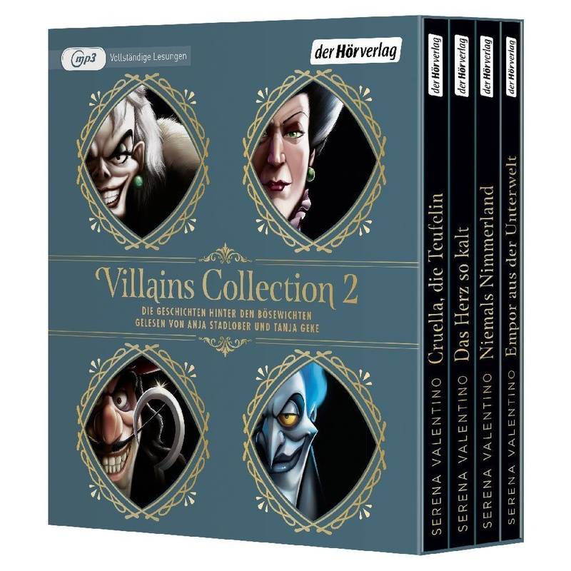 Villains Collection 2,4 Audio-CD, 4 MP3 von DHV Der HörVerlag