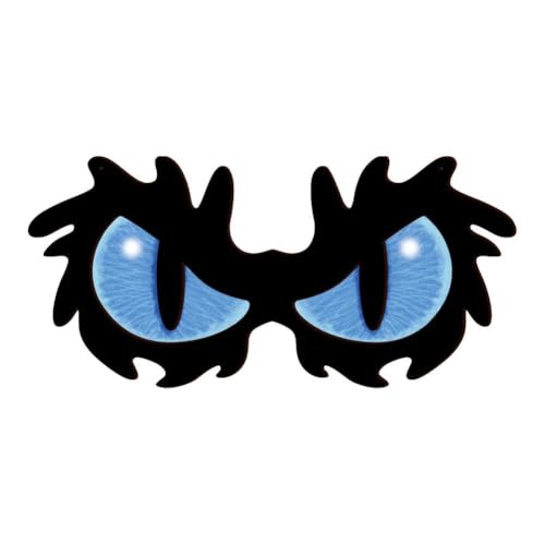 DHliIQQ Leuchtende Gläser, lustige rote Augen, Kinder, Halloween, Clown, Cosplay, Anime, Zubehör, Brille, Karneval, Requisite, Party, Maskerade von DHliIQQ