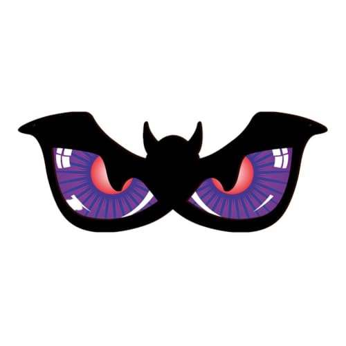 DHliIQQ Leuchtende Glühen Brille Lustige Rote Augen Kinder Halloween Clown Cosplay Anime Zubehör Party Brille Karneval Requisite Maskerade von DHliIQQ